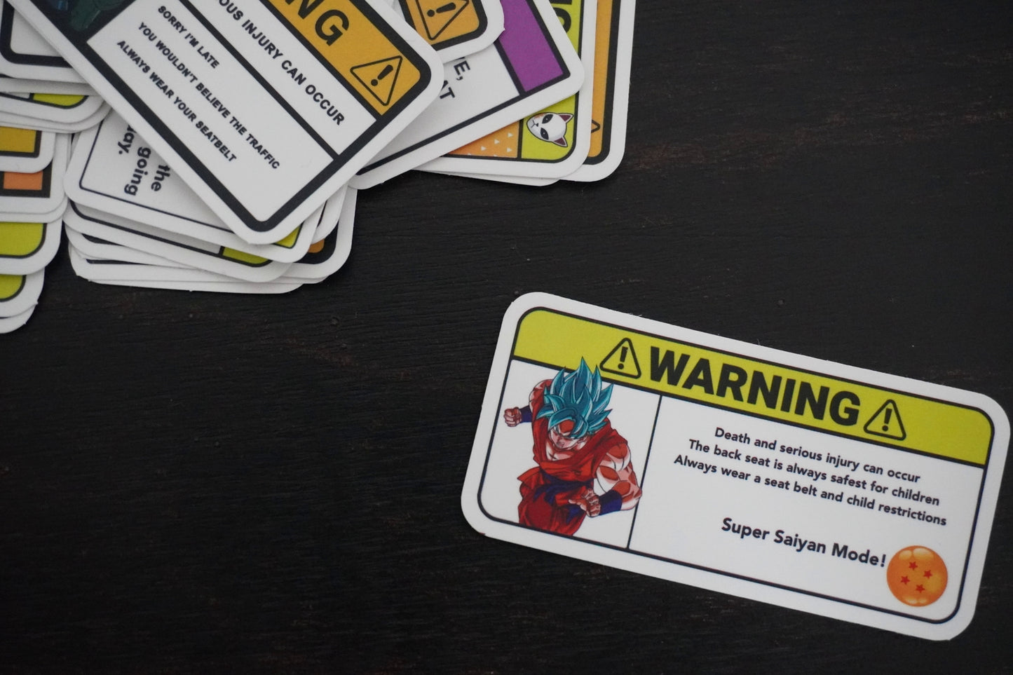 Anime Safety Stickers