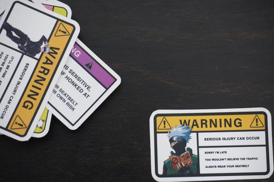 Anime Safety Stickers